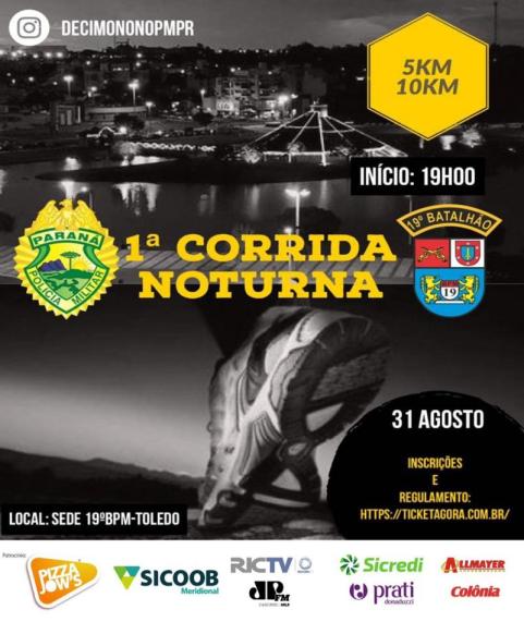 1 Corrida Noturna do 19 BPM