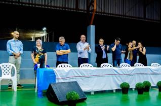 Comunidade celebra inaugurao do novo prdio da Alberto Santos Dumont