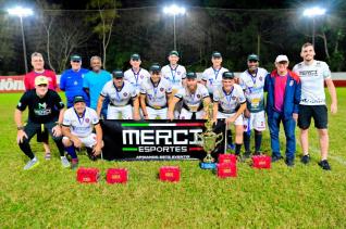 Real Madrid  campeo do futebol sete 45+ do Clube Toledo