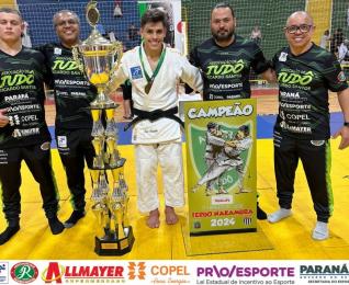 Associao de Jud Ricardo dos Santos  campe geral do Torneio Teruo Nakamura