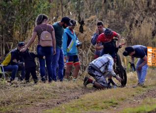 Provas de XCO foram realizadas no domingo no Recanto Municipal